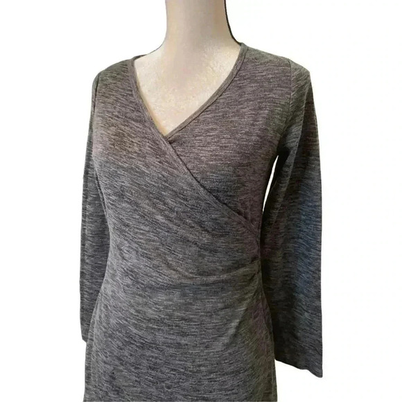 Prana Long Sleeve Wool Blend Dress Size Medium - Picture 5 of 8